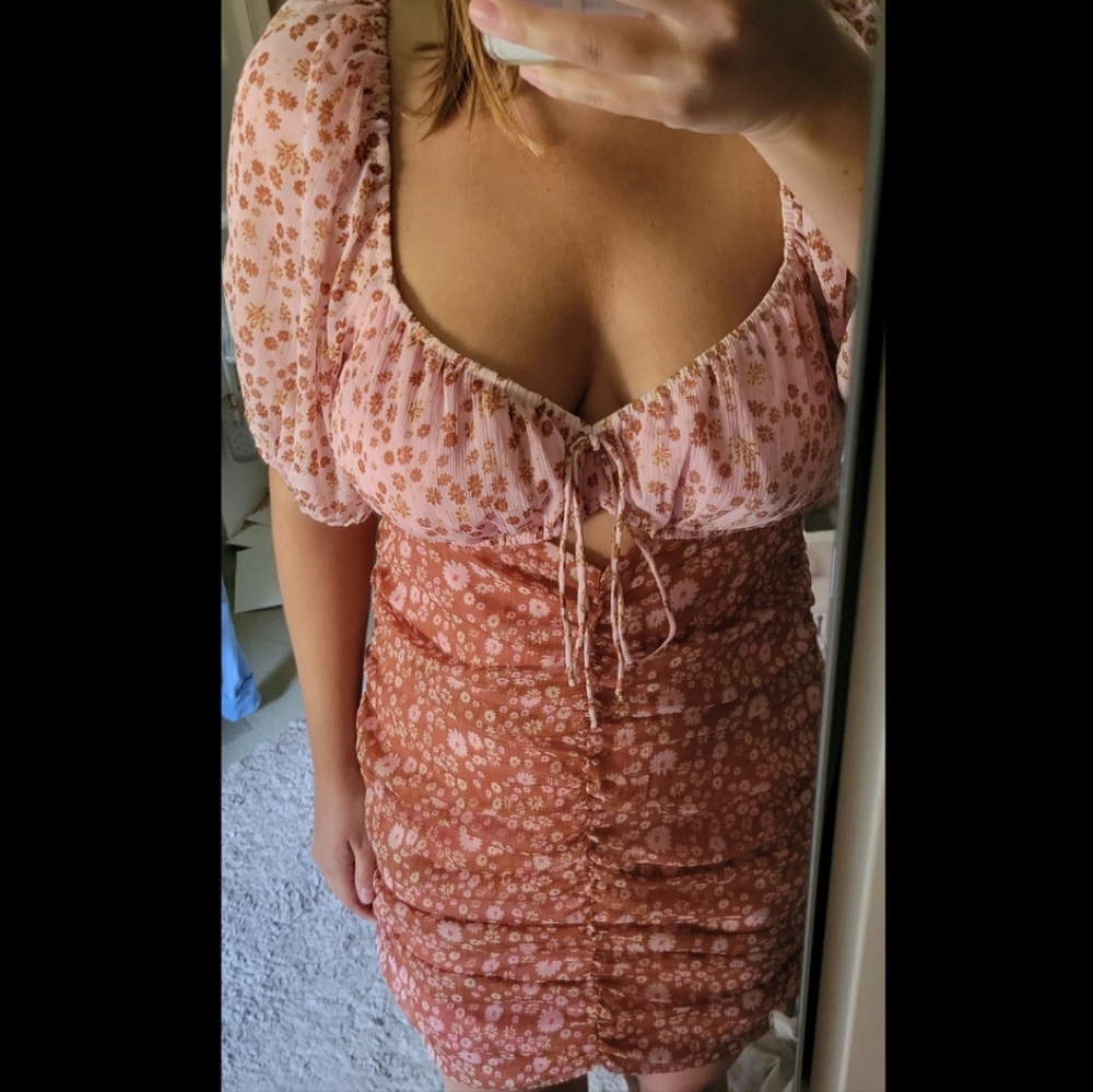 Free People Tessa mini dress